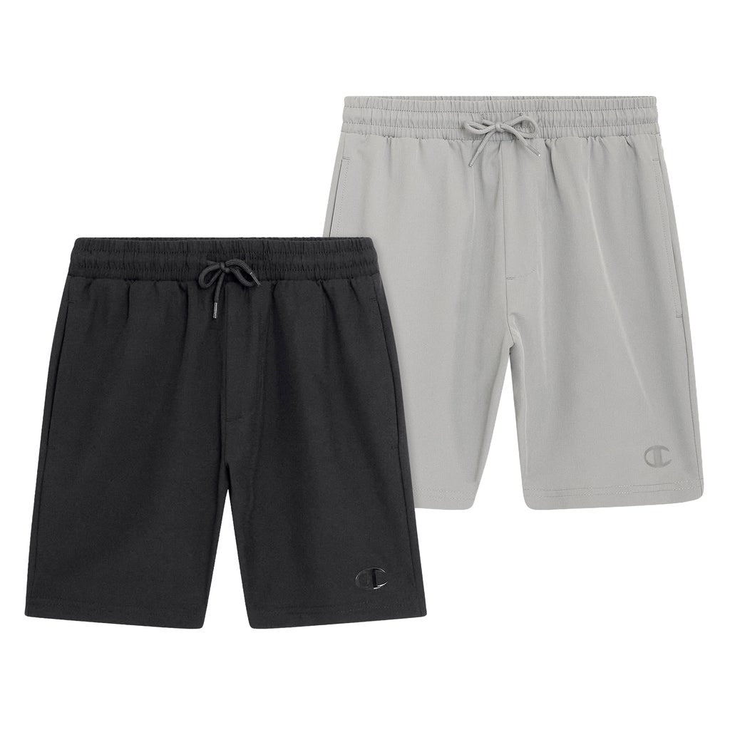 [color:black] Champion Youth 2-pack Short - Black - image 3