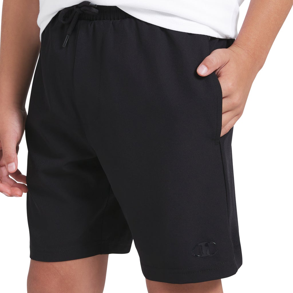[color:black] Champion Youth 2-pack Short - Black - image 4