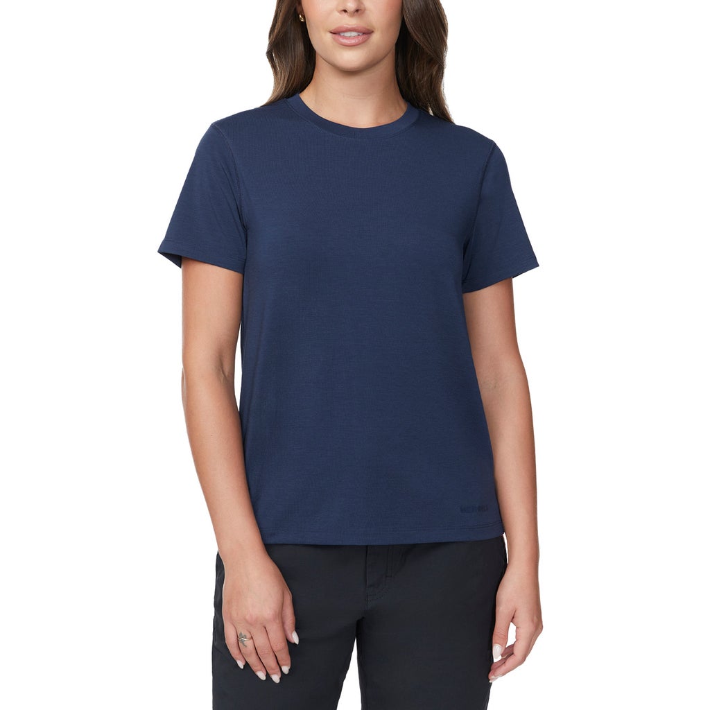 [color:navy] Merrell Women's Active Tee - Navy - image 1