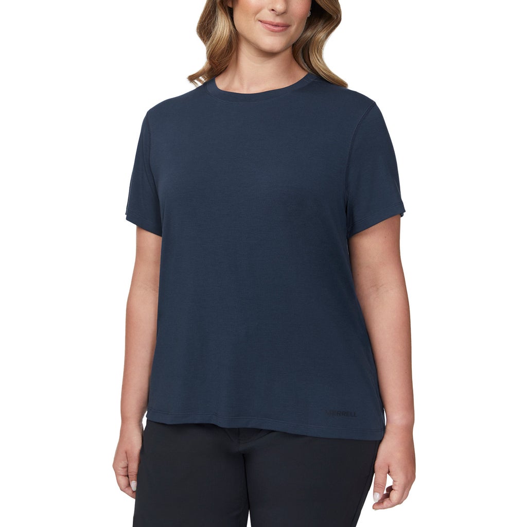 [color:navy] Merrell Women's Active Tee - Navy - image 4