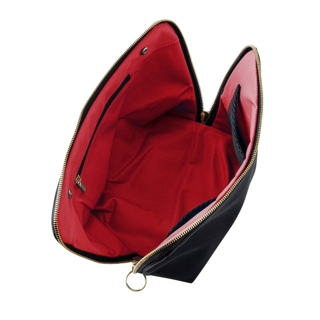 KUSSHI Signature Makeup Bag with Snap-in Brush Organizer - product image