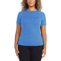 [color:blue] Spyder Women's Short Sleeve Active Tee - Blue - image 1