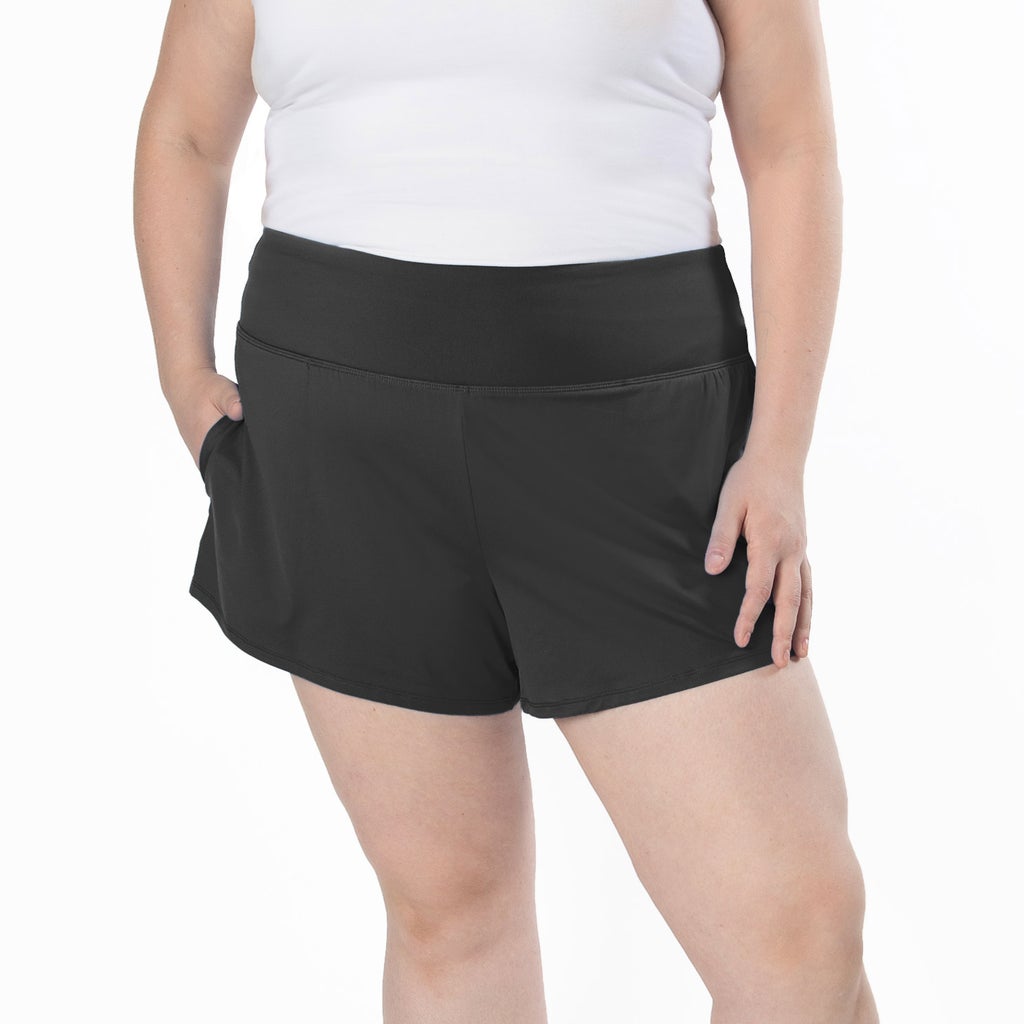 [color:black] Spyder Women's Running Short - Black - image 5