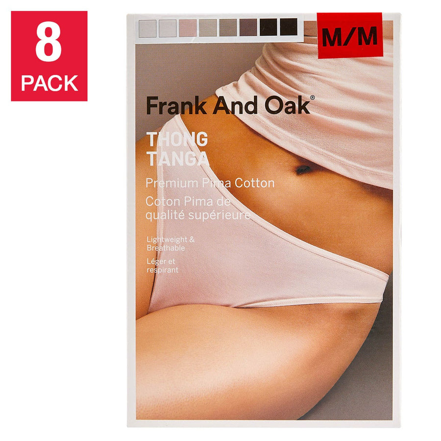Frank And Oak Women's Thong, 8-pack