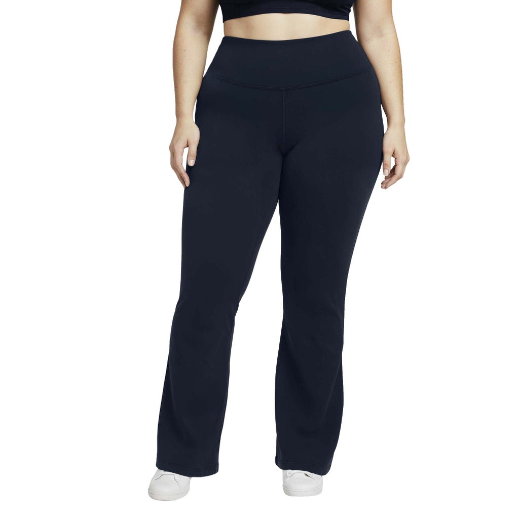 [color:navy] GapFit Women's Flare Legging with Piping - Navy - image 14