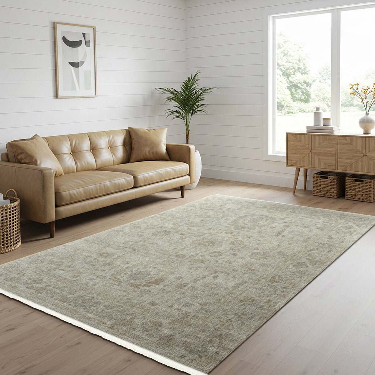 Berkshire Area Rug Collection, Darana Cream