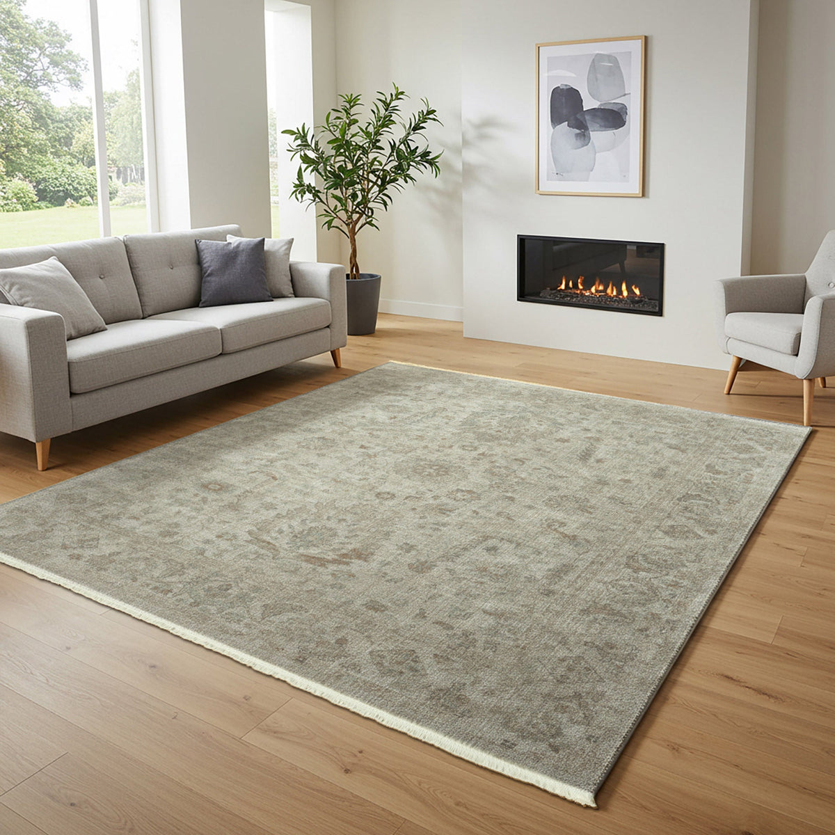 Berkshire Area Rug Collection, Darana Cream