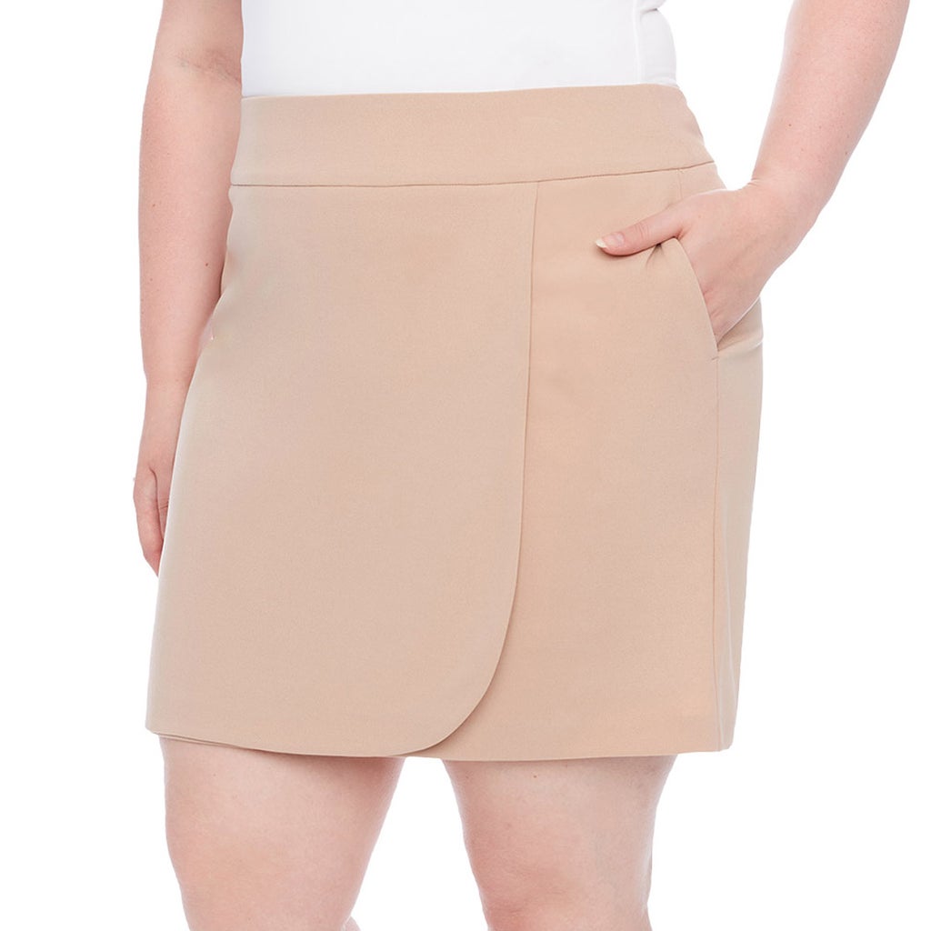 [color:tan] UP! Women's Pull-On Skort - Tan - image 18