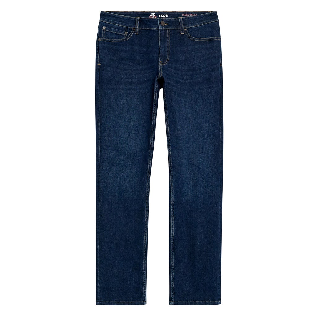 [color:dark blue] Izod Men's Straight Fit Jean - Dark Blue - image 5