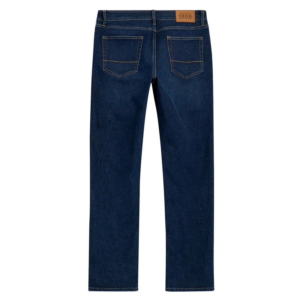 [color:dark blue] Izod Men's Straight Fit Jean - Dark Blue - image 6