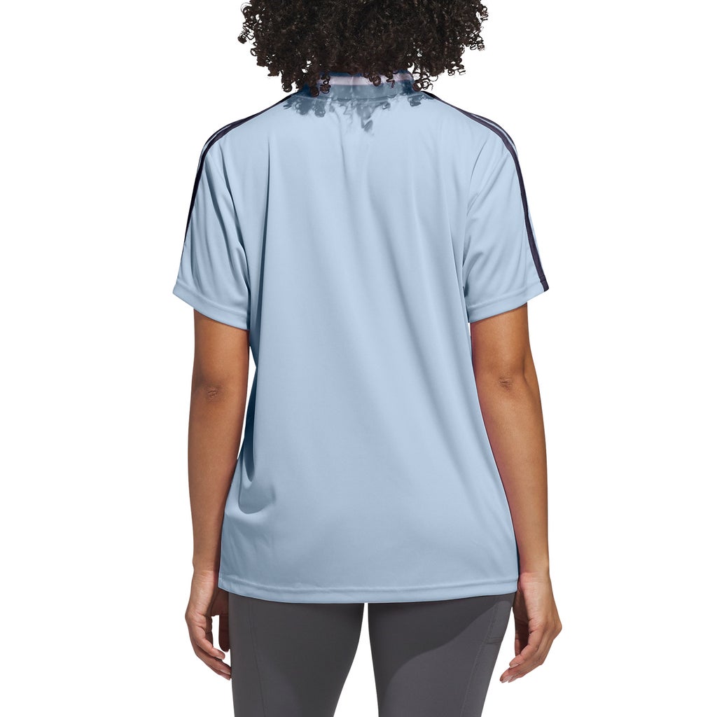 [color:light blue (argentina)] adidas Women's 3-Stripes Jersey Tee - Light Blue (Argentina) - image 3