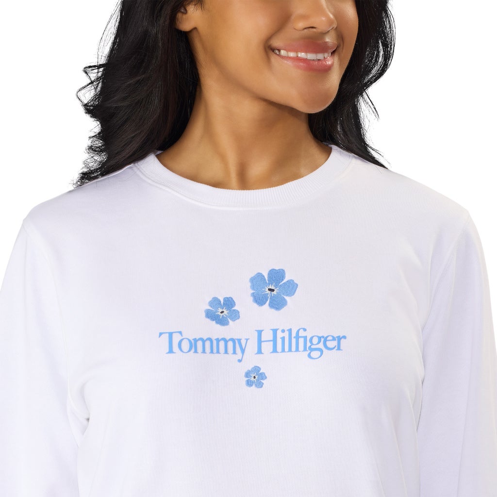 [color:white] Tommy Hilfiger Women's Crewneck - White - image 6