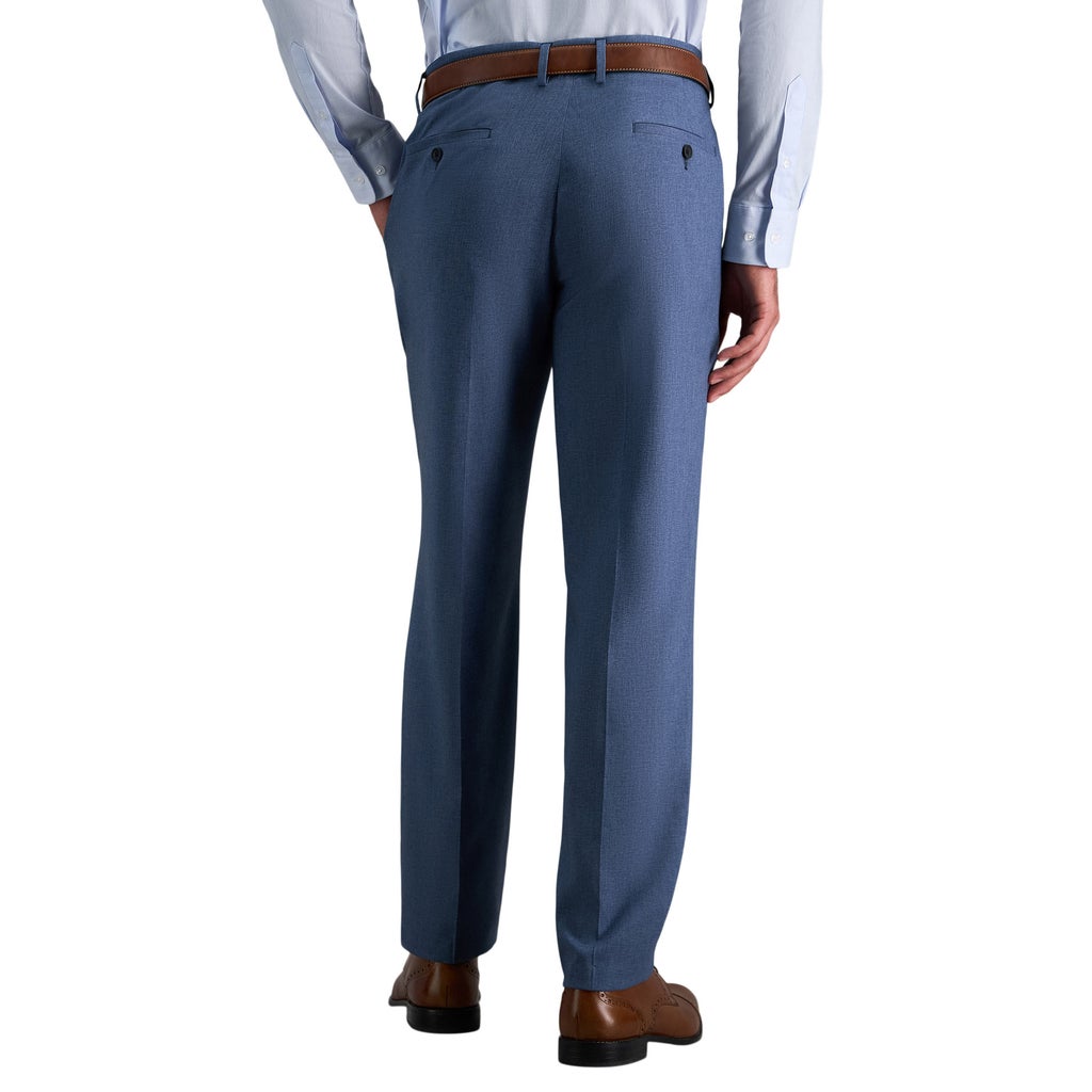 [color:blue] Haggar Men's Performance Dress Pant - Blue - image 3