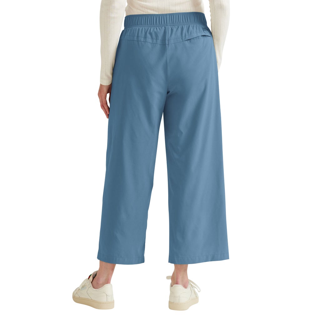 [color:blue] Eddie Bauer Women's Traveler Crop Pant - Blue - image 3