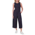 [color:navy (dots)] Andrew Marc Women's Jumpsuit - Navy (Dots) - image 1