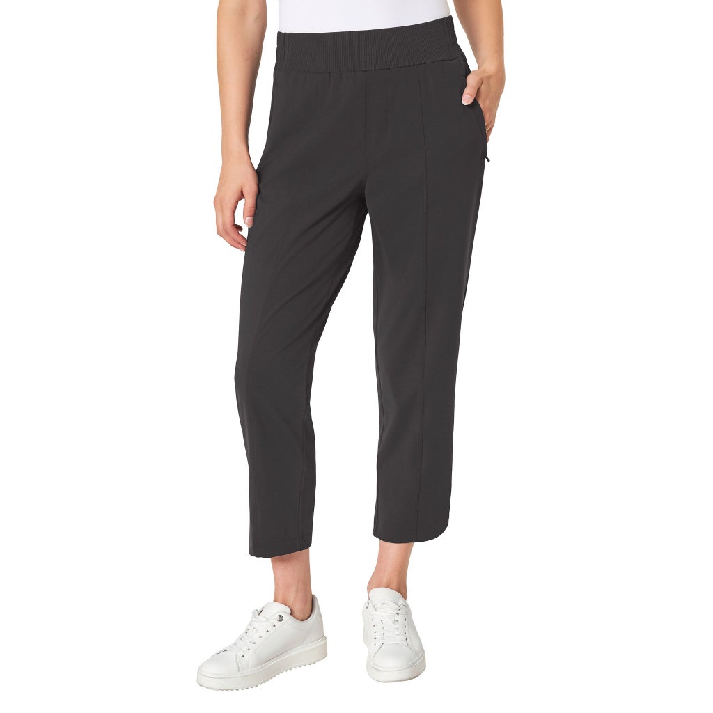 [color:black] Mondetta Women's Cropped Pant - Black - image 1