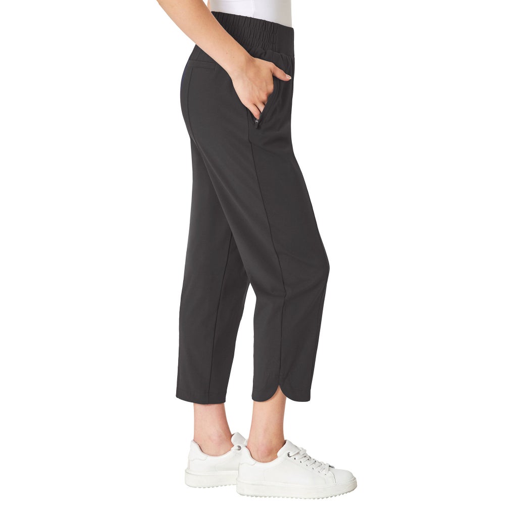 [color:black] Mondetta Women's Cropped Pant - Black - image 3