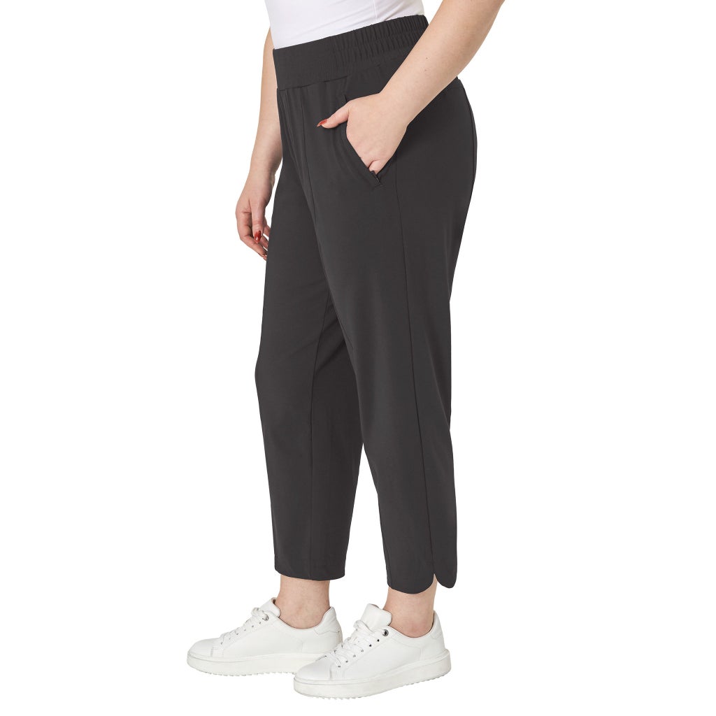 [color:black] Mondetta Women's Cropped Pant - Black - image 6