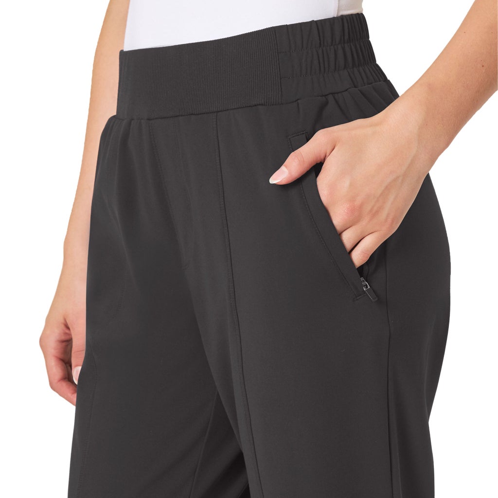 [color:black] Mondetta Women's Cropped Pant - Black - image 7