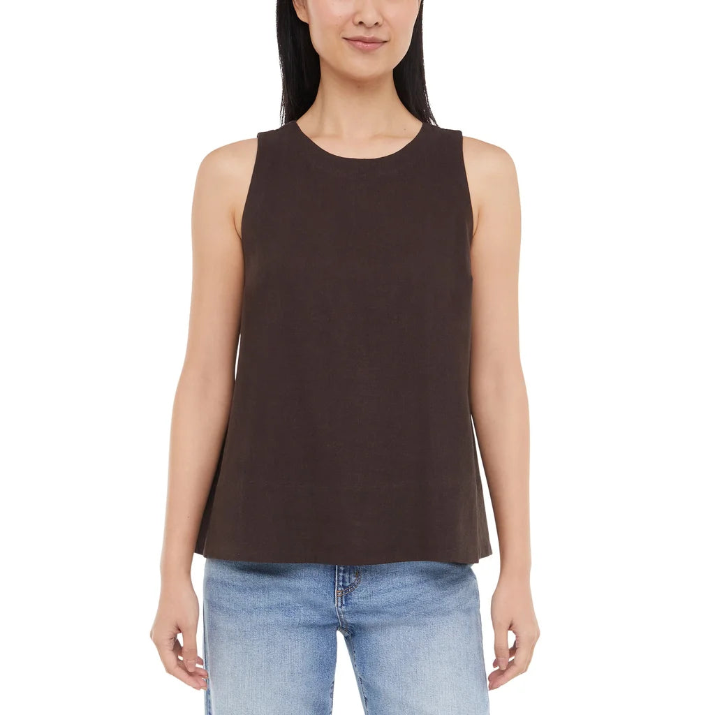 Banana Republic Women's Linen Blend Sleeveless Top - image 3