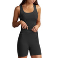 [color:black] Frank & Oak Women's Tank and Boxer Set - Black - image 1