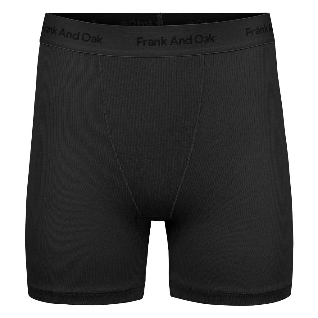 [color:black] Frank & Oak Women's Tank and Boxer Set - Black - image 4