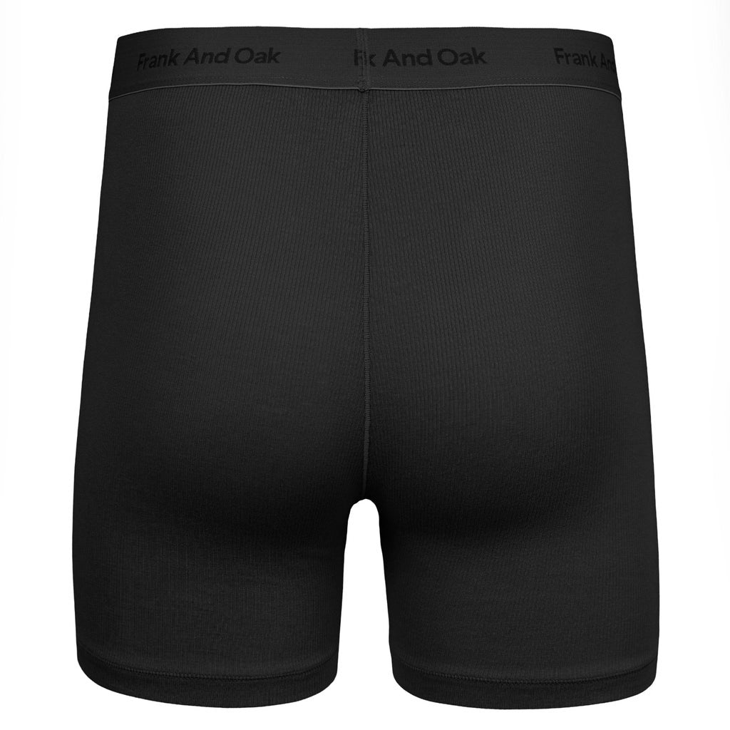 [color:black] Frank & Oak Women's Tank and Boxer Set - Black - image 5