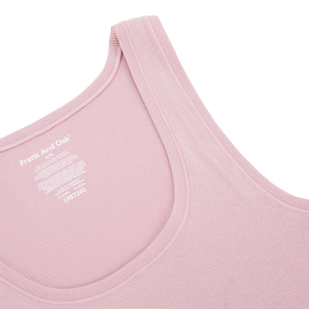 [color:black] Frank & Oak Women's Tank and Boxer Set - Black - source image
