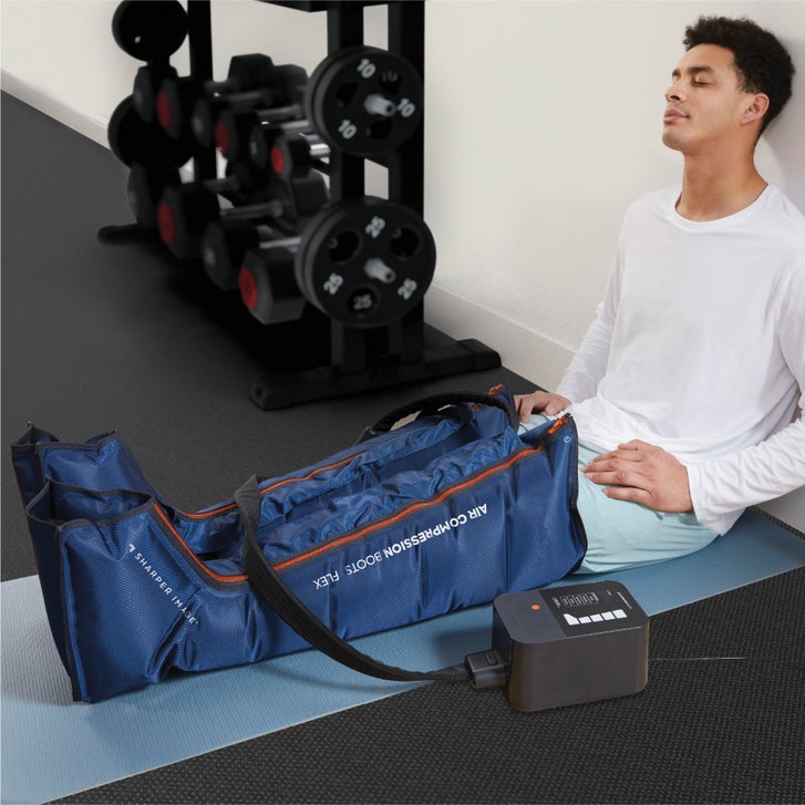 Sharper Image Air Compression Boots Flex Leg Recovery System – image 4