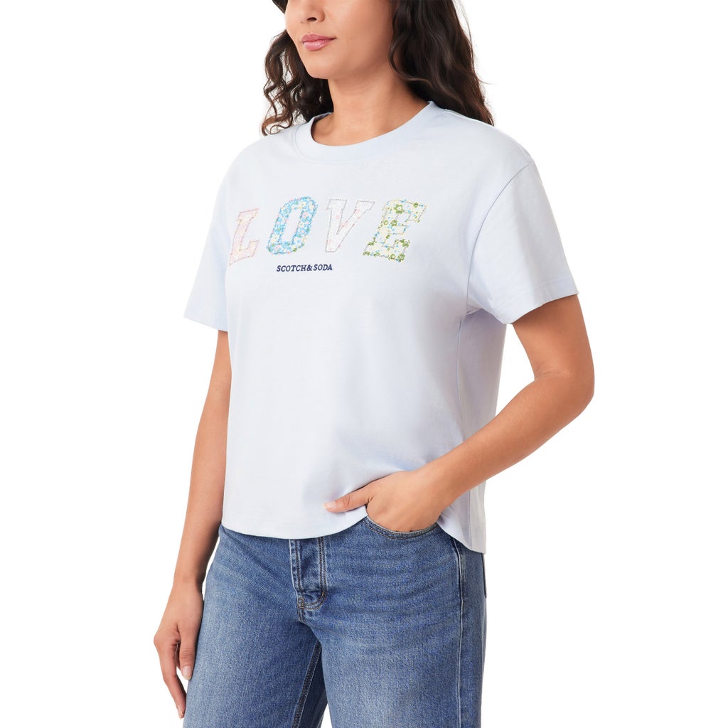 Scotch & Soda Women's Cotton Graphic Tee - image 5