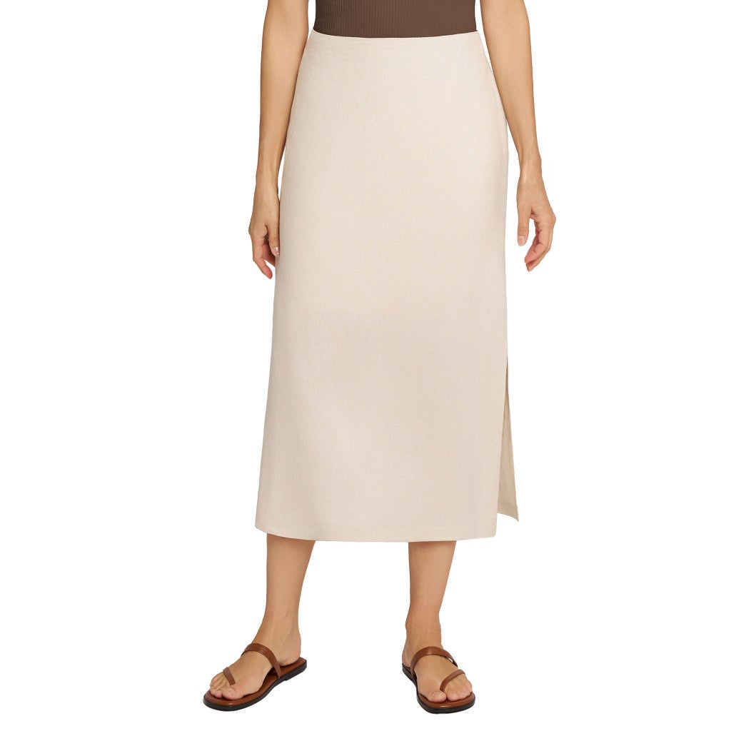 Matty M Women's Linen Blend Skirt - image 2