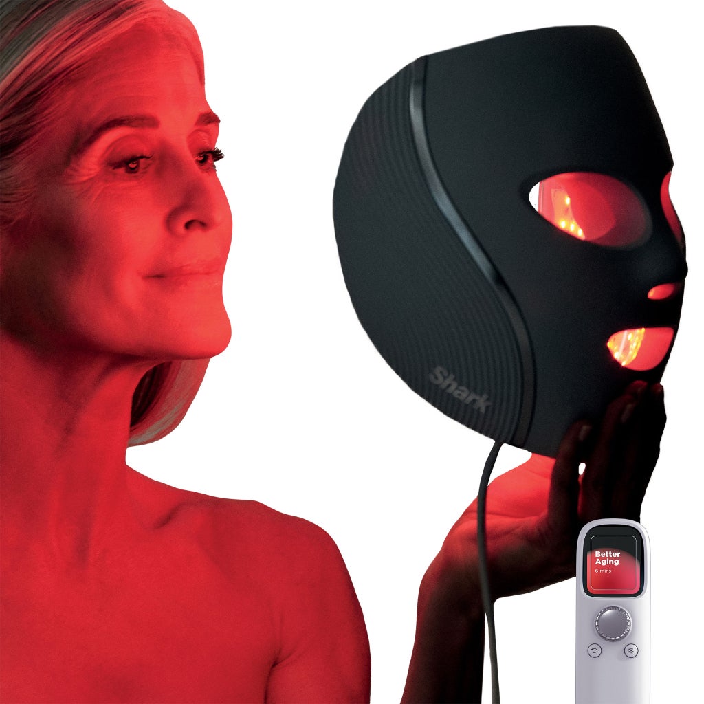 Shark CryoGlow Under-Eye Cooling+LED Anti-Aging and Skin Clearing Face Mask - product image