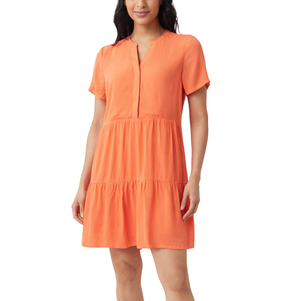Hurley Women's Tiered Crinkle Dress - image 4