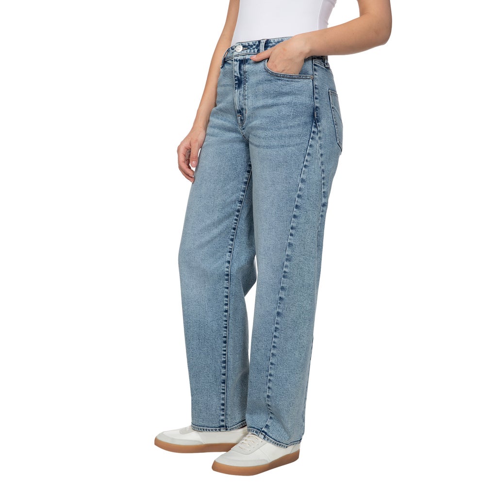 [color:light blue] Hudson Women's Barrel Leg Jean - Light Blue - image 10