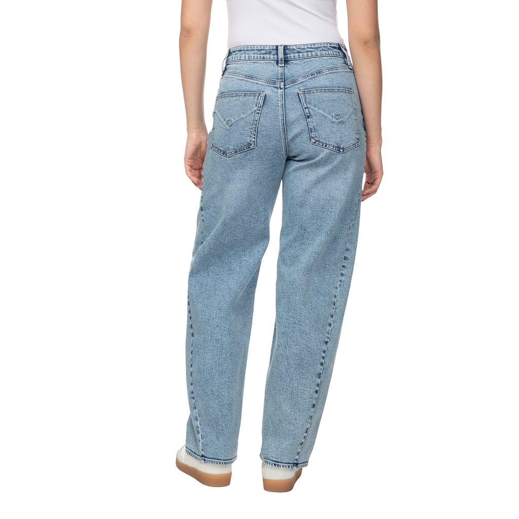 [color:light blue] Hudson Women's Barrel Leg Jean - Light Blue - image 3