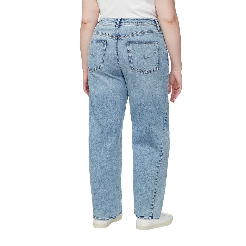 [color:light blue] Hudson Women's Barrel Leg Jean - Light Blue - image 14