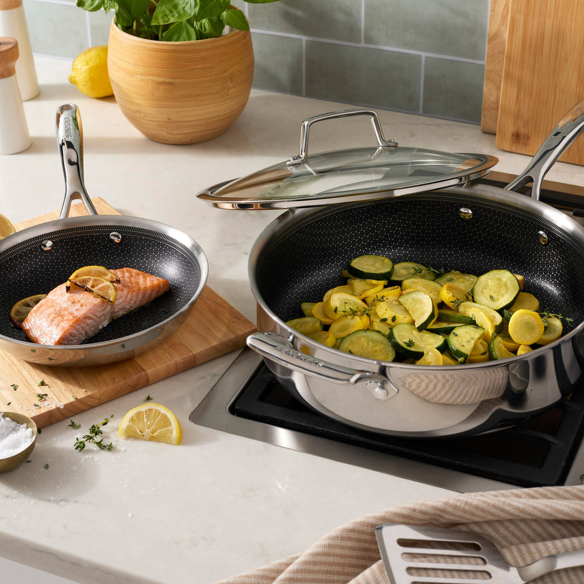 Henckels Paradigm Ceramic 11-piece Cookware Set