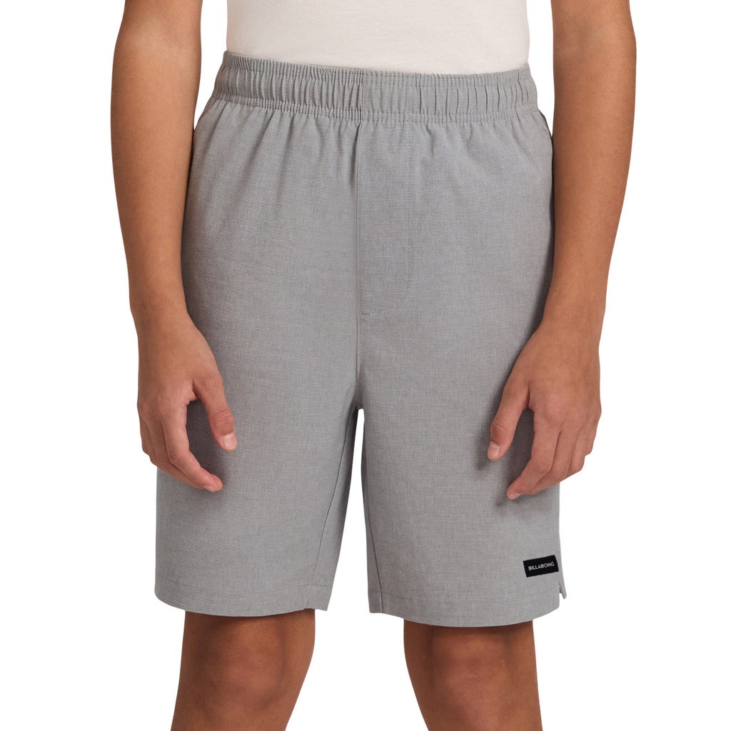 [color:gray] Billabong Youth Hybrid Short - Gray - image 1