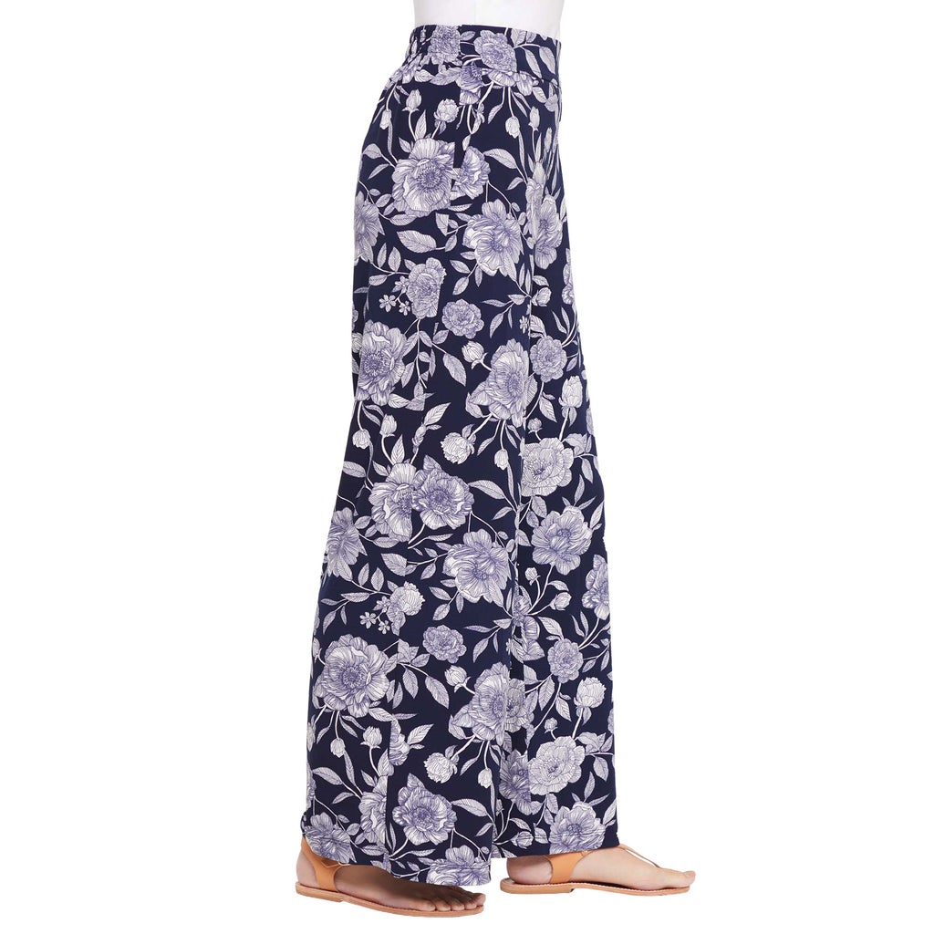 [color:multi] Three Dots Women's Pull-On Pant - Multi - image 13