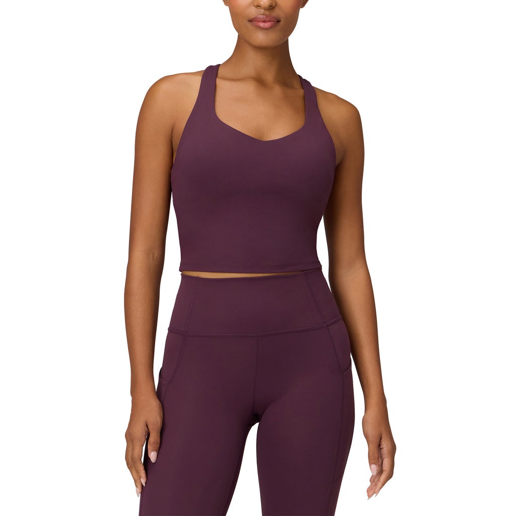 [color:dark red] Fabletics Women's Bra Tank - Dark Red - image 1