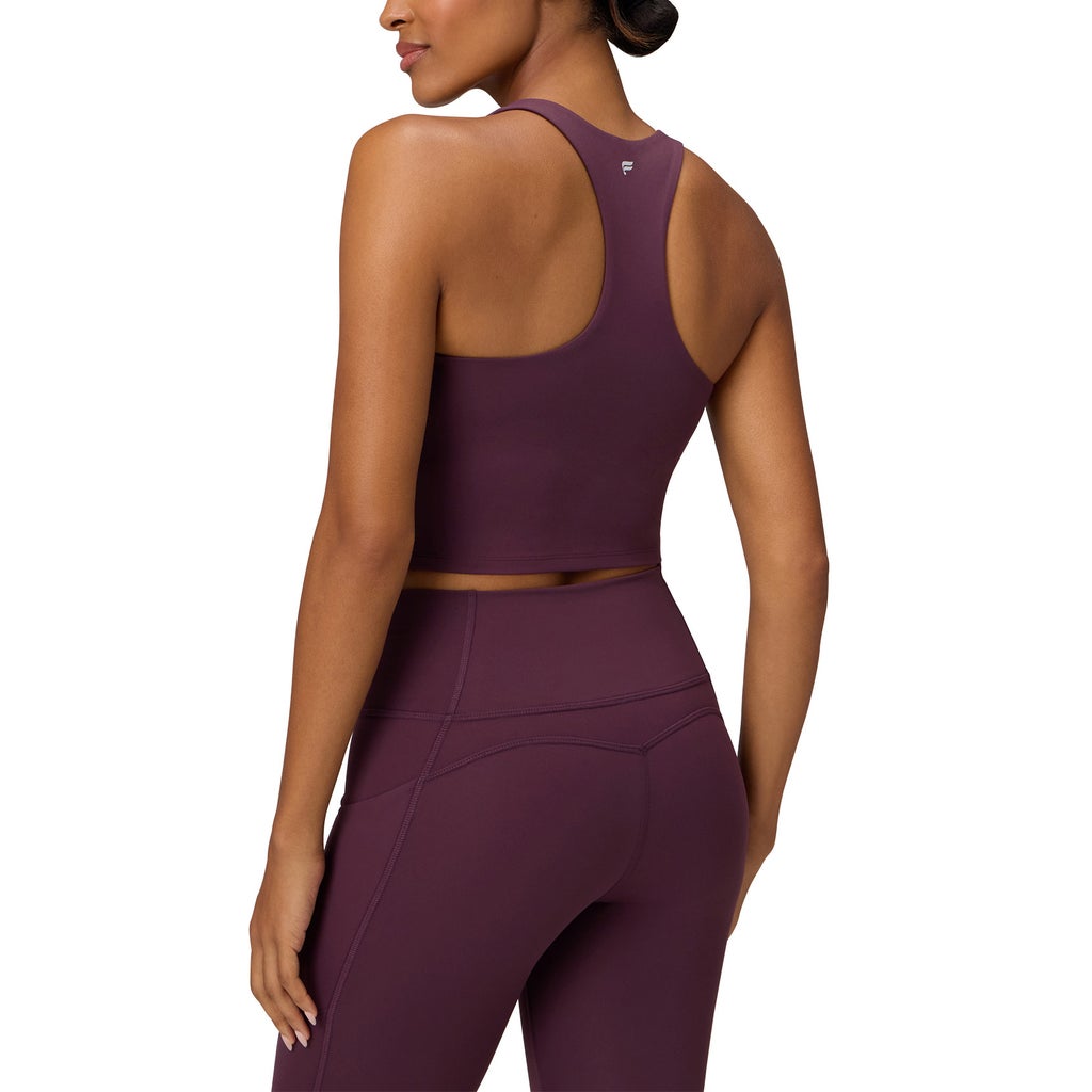 [color:dark red] Fabletics Women's Bra Tank - Dark Red - image 6