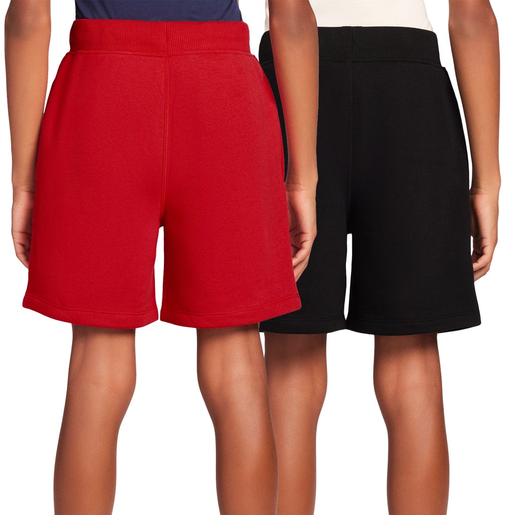 [color:red] Gap Youth 2-pack Seam Pocket Short - Red - image 2