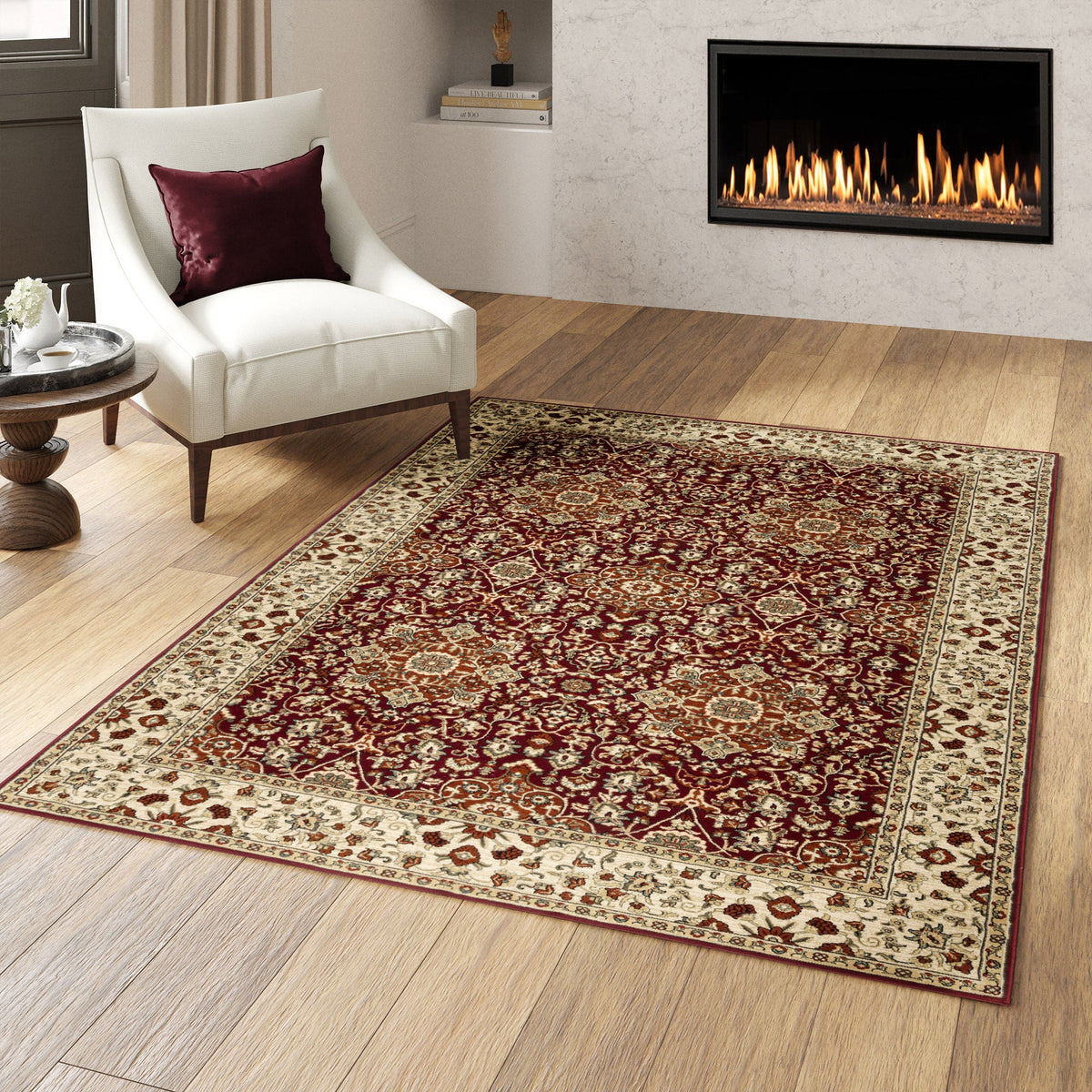 Thomasville Timeless Classic Area Rug Collection, Marnie Red