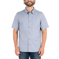 [color:blue] Colorado Clothing Men's Short Sleeve Woven Shirt - Blue - image 1