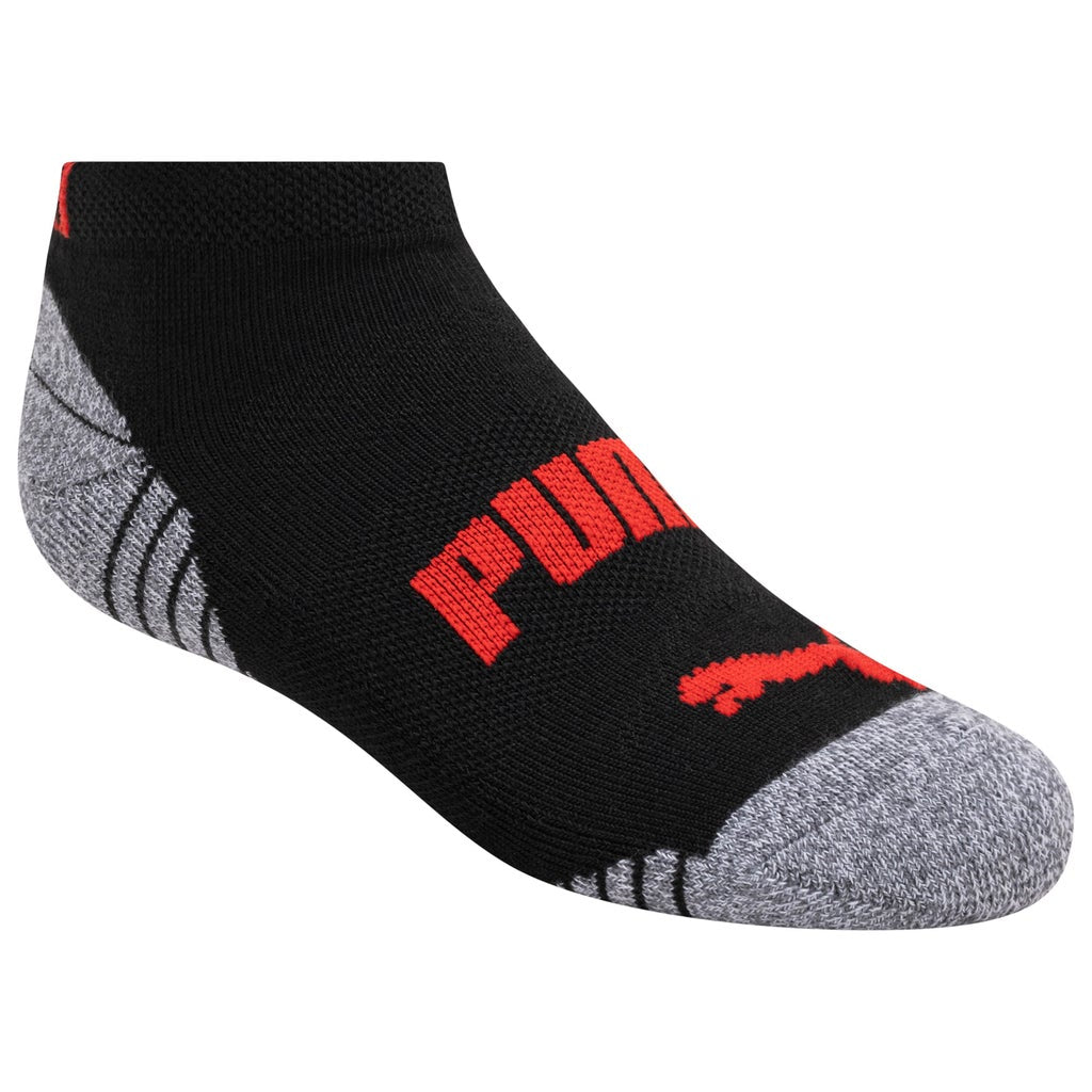 [color:black] PUMA Kids' Low Cut Socks, 20-pair - Black - image 4