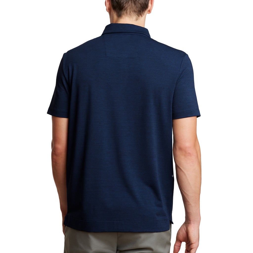 [color:navy] Mack Weldon Men's Polo - Navy - image 4