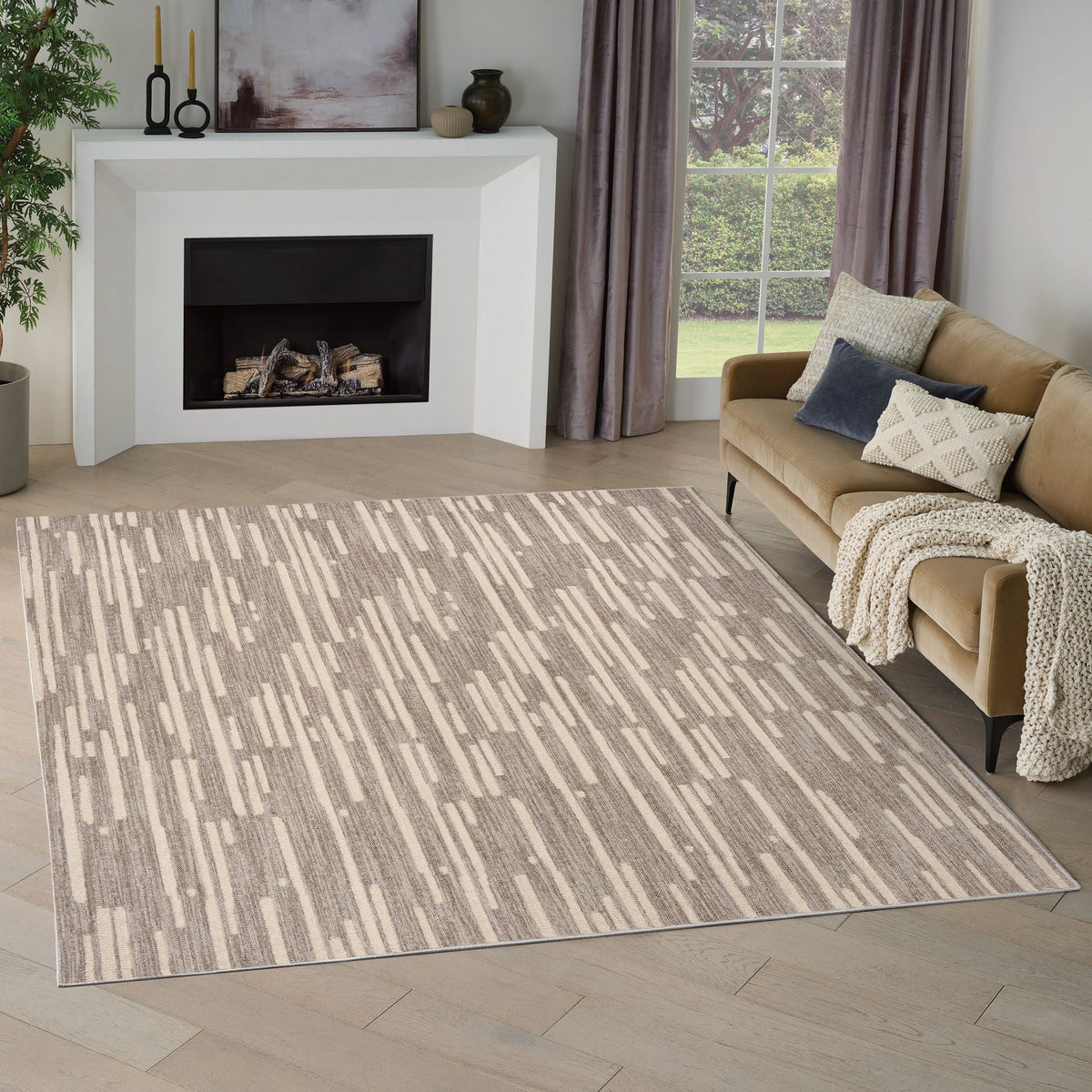 Nourison Indiana Area Rug, Evansville, 7'10" x 9'10"