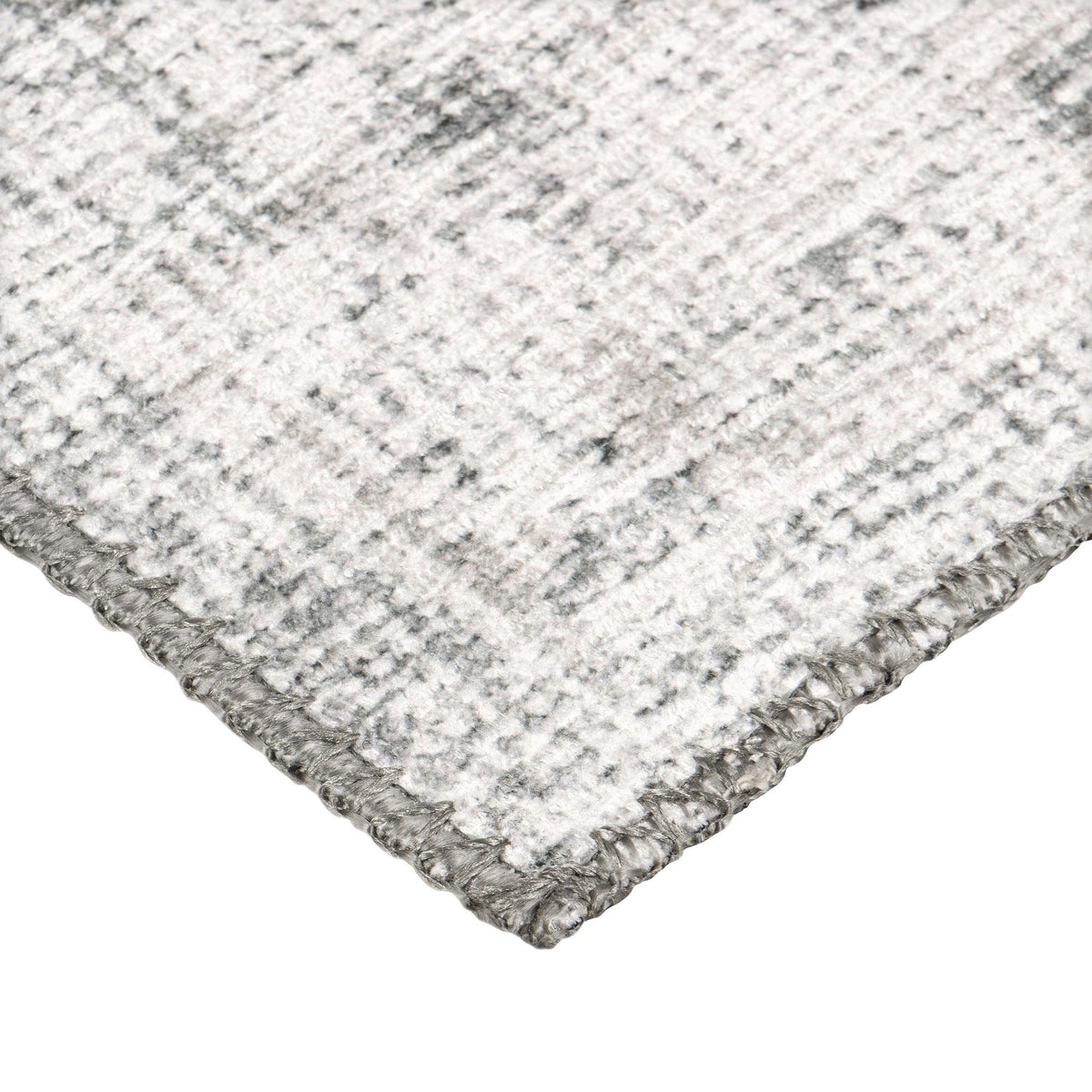 Apache Chenille Area Rug, Gilbert Gray, 5' x 8'