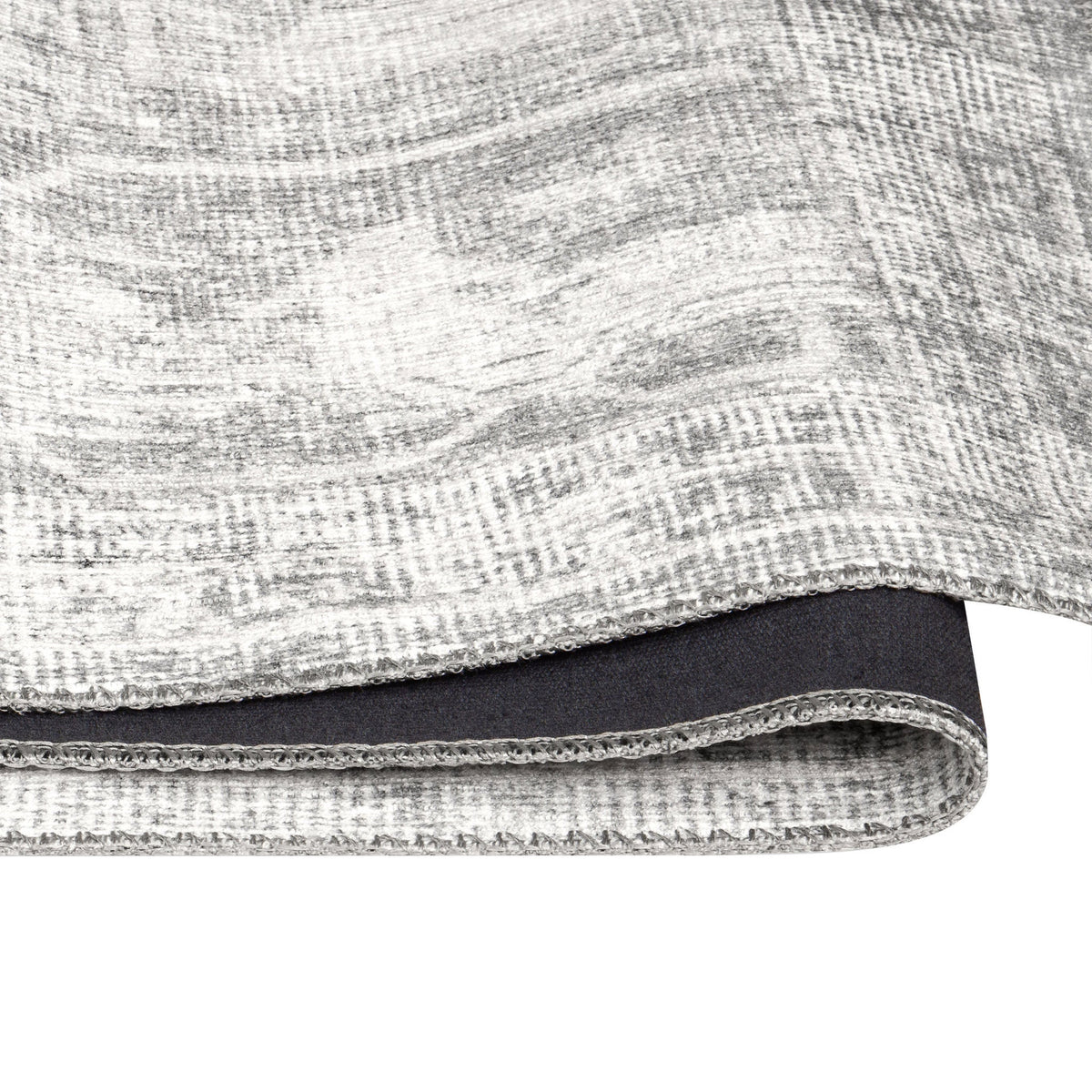 Apache Chenille Area Rug, Gilbert Gray, 5' x 8'