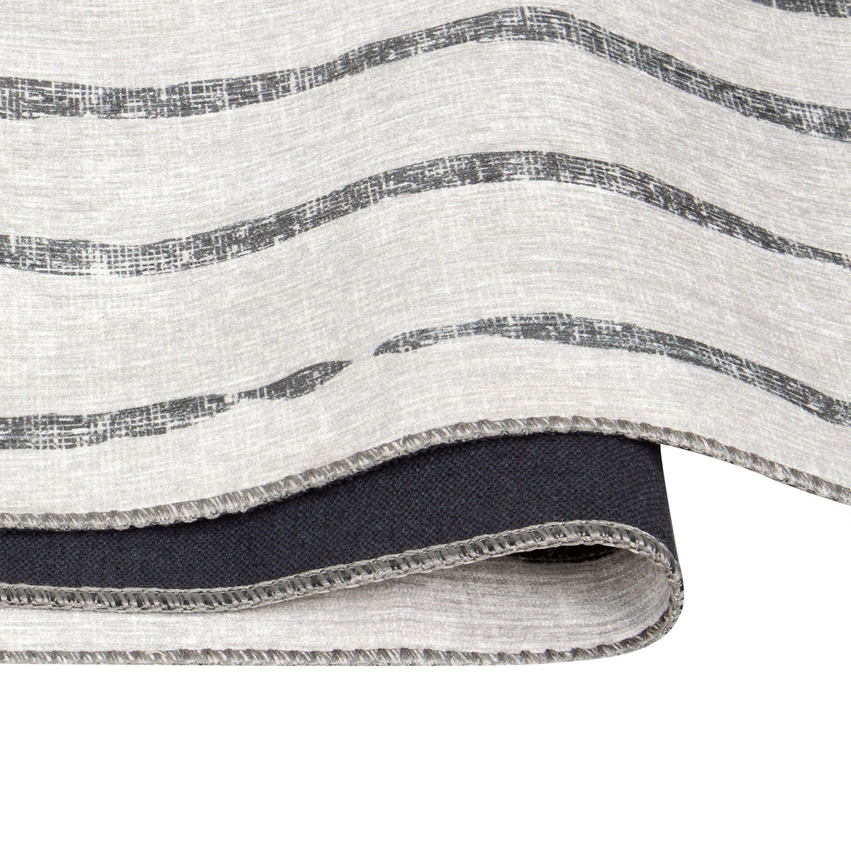 Apache Chenille Area Rug Modern Gray, 5' x 8'